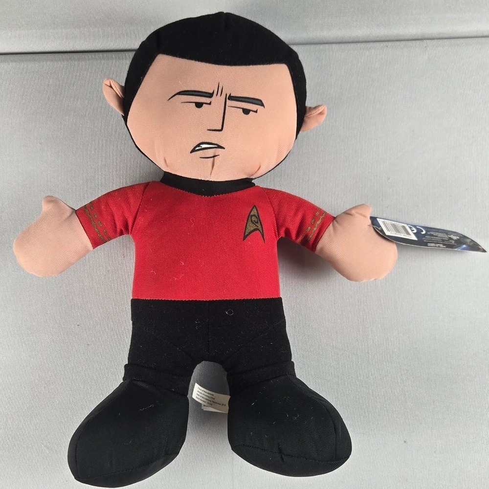 Star Trek Scotty Plush Doll 2012 Toy Factory NWT Sci-Fi Trekkie Collectible